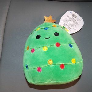 2021 SQUISHMALLOWS 5IN CAROL CHRISTMAS TREE NEW